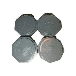 LASCO 1-1/4" SCH 80 PVC Cap D2467 Slip Socket NSF-PW Grey Pressure Fitting (4PC) - Picture 1 of 2