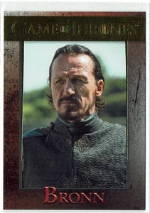 Game of Thrones Season 6 GOLD Parallel Chase Card #50 Bronn #017/150 - Picture 1 of 2