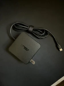 FOR ASUS 65W Type-C USB-C AC Adapter Charger ZenBook/Chromebook/Transformer Book - Picture 1 of 2