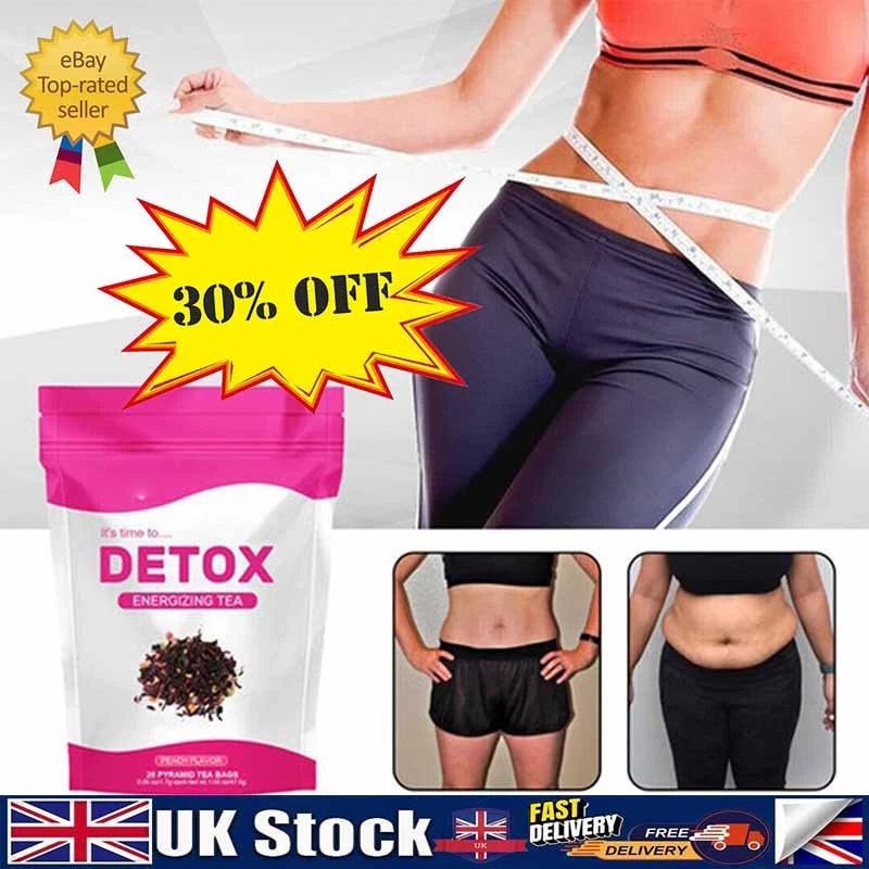 Lulutox Detox Tea - All-Natural,Supports Healthy Weight,Helps Reduce Bloating UK