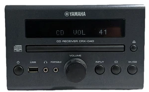 Yamaha CRX-040 CD Receiver Only Nice Cond No Speakers No Remote w Merkury 1/8” - Picture 1 of 16