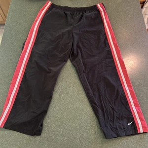 Vintage Y2K Nike Capri Windbreaker Trainingshose Damengröße Large 12-14 - Bild 1 von 3