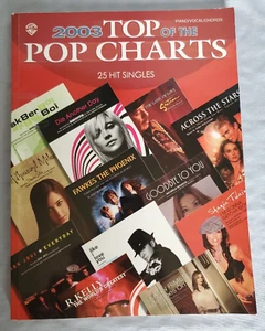 2003 Top of the Pop Charts: 25 Hit Singles - Paperback - Picture 1 of 8