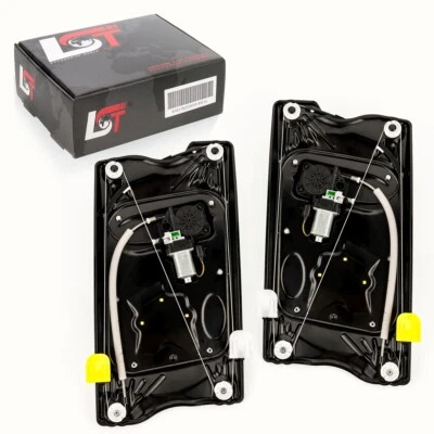 2x Elevalunas delantero izquierdo derecho con motor para LAND ROVER Freelander II LR2 Foto 1 de 4