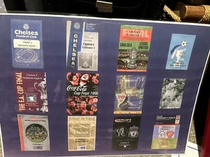 Chelsea Cup Finale Siegerprogramme, laminierter A3-Druck - Bild 1 von 1