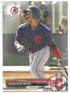 Francisco Mejia Cleveland Indians 2017 Bowman Prospects - Picture 1 of 2