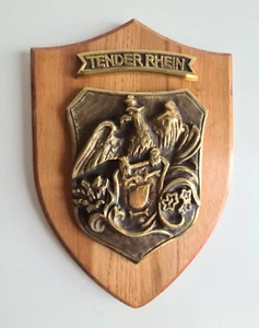 Massiccio crest Marina tedesca Tender Rhein - Massive crest Bundesmarine - Foto 1 di 2