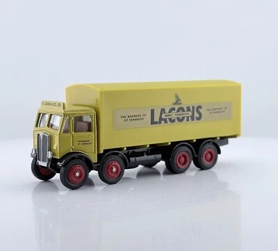 1:76 oo gauge EFE - AEC Mammoth Box Van - Lacons - Great Yarmouth - VGC Boxed B - Image 1 of 4