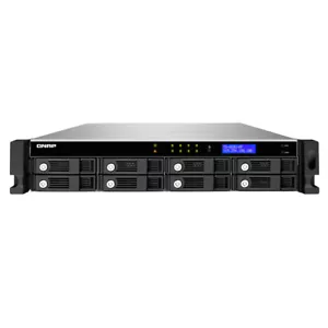 QNAP NAS- System TS-869U-RP 2x 2.13GHz 2GB RAM 8x Bay - Bild 1 von 5