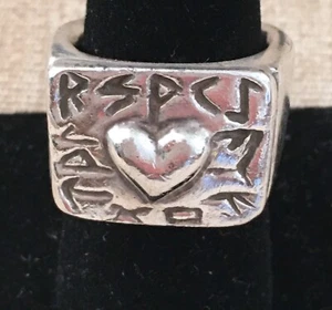 Robert Lee Morris Ring 925 Sterling Silver Size 7.5 - Picture 1 of 22