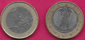 ALEMANIA 1 EURO 2002-UN ÁGUILA ESTILIZADA, EL SÍMBOLO TRADICIONAL DEL SOBERANO ALEMÁN - Imagen 1 de 1