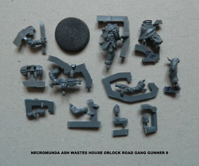 NECROMUNDA ASH WASTES HOUSE ORLOCK ROAD GANG GUNNER 8 - Photo 1/2