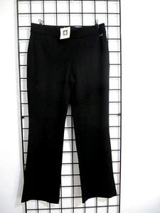 "NEW" ANNE KLEIN / ORG $89 ๐ธ LARGE==BLACK / STRETCH PULL ON / PANTS - Picture 1 of 8