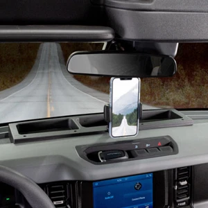 Organizador de tablero IAG I-Line con soporte para teléfono celular para Ford Bronco 2021+ 2/4 puertas - Imagen 1 de 11