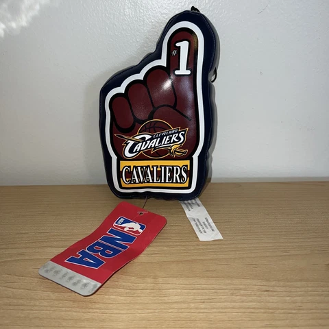 Cleveland Cavaliers NBA 6 in Hanging Soft Ornament Plush Foam Finger Toy New #1 Cover