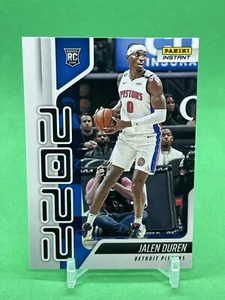 2022-23 Panini Instant Year One Jalen Duren RC ROOKIE /767 #YO-13 Pistons - Bild 1 von 3