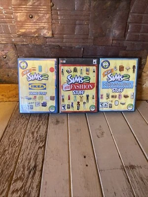 Sims 2: Home Stuff, H&M Fashion Stuff And Kitchen & Bath Interior Design Lot - Image 1 of 2