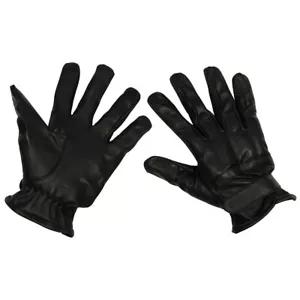 MFH Guanti uomo in pelle lavoro moto protezione imbottitura sabbia quarzo - Bild 1 von 1
