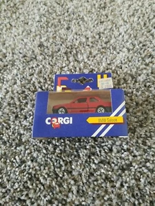 BMW SALOON MADE BY CORGI CIRCA 1984 RED - Picture 1 of 10
