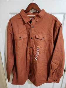 EDDIE BAUER Herren Adobe XL Heavyweight SHERPA Hemd Jacke Reise Outdoor NEU - Bild 1 von 4