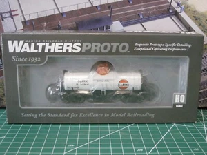 CLARK OIL TYPE 21 ACF 10000 GALLON TANK CAR WALTHERSPROTO HO MTL WHEELS GATX9482 - Picture 1 of 6