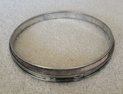 Vintage Metal Round Embroidery Hoop Spring 6" Cork Lined  - Image 1 of 2