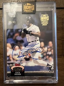 2023 Topps Archives Signature Series CECIL FIELDER Auto Autograph 1992 Tigers🔥