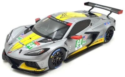 GT Spirit escala 1/18 resina GT879 - Corvette C8 R LM 2021 #64 - gris Foto 1 de 4