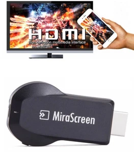 Phone to HDMI TV Wifi Dongle Adapter for iPad iPhone 16 15 12 11 Pro 8 7 Android - Picture 1 of 11