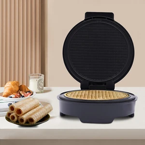 1200W Waffeleisen & Kegel Hörncheneisen für dünne Eiswaffel Waffelautomat - Bild 1 von 17