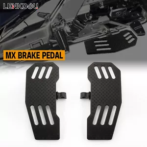 Hollow CNC Mini Floorboards Footboards For Harley Softail Dyna Sportster XL883 - Foto 1 di 8