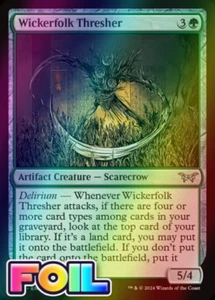 x1 Wickerfolk Thresher DSK Duskmourn MTG 207 FOIL UNCOMMON M/NM 1x - Bild 1 von 1