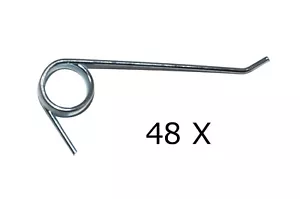 48 X molla per scarificatore arieggiatore EINHELL ROYAL RLE 450 / KING CRAFT - Foto 1 di 5