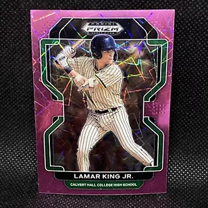 Pink Velocity! 🚨2022 Prizm Draft Lamar King Jr San Diego Padres Rookie #120 - Picture 1 of 2