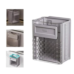 3 Gallon Hanging Kitchen Trash Can Foldable Waste Bin for Kitchen Food Waste ... - Picture 1 of 7