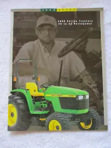 Original 1999 Color Brochure for John Deere 4000 Series Tractors, 4100-4600 - Picture 1 of 8