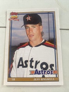 1991 Topps Traded: #  4T Jeff Bagwell N06