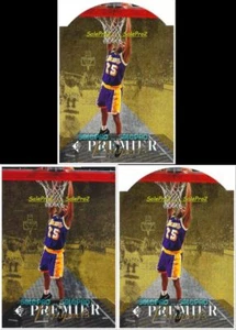 3x UD SP 1994 EDDIE JONES NBA LOS ANGELES LAKERS FOIL DIECUT ROOKIE #10 #D10 LOT - Picture 1 of 4