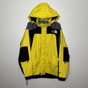 Rare Vintage 90’s The North Face Gore-Tex Yellow Jacket Size L - Picture 1 of 21