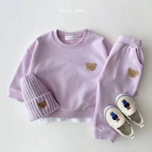 Trendy Baby Boy Girl Fall Clothing Sets Stylish Baby Girl Outfits Cotton Clothes
