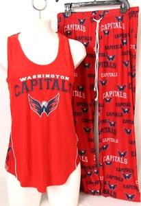 NEW Washington Capitals Concept Sports Red Sleepwear Lounge Pajama Set Women's M - Picture 1 of 9