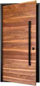 Pull Handle Stainless Steel Square Black Entrance Entry Front Door 24 Inch Long - Picture 1 of 11