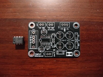 DRV134PA with pcb diy kitt "unbalanced to balanced" - Bild 1 von 4