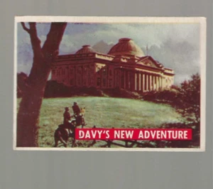 1956 Topps Davy Crockett. GREEN BACK # 41A DAVY'S NEW ADVENTURE - Picture 1 of 2