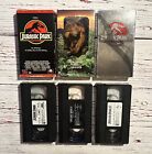 Jurassic Park VHS Trilogy 1 2 The Lost World 3 Letterbox Edition Tested