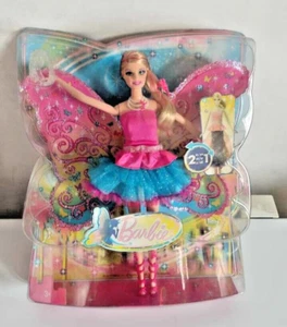 RARE 2010 BARBIE A FAIRY SECRET 2 IN 1 DOLL MATTEL NEW ! - Picture 1 of 5