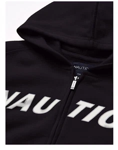 Nautica Boys' Fleece Full Zip Hoodie. (Size 4) - Picture 1 of 4