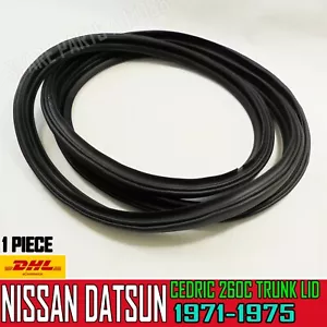 FOR NISSAN DATSUN CEDRIC 240C 260C TRUNK LID SEAL RUBBER WEATHERSTRIP LUGGAGE - Picture 1 of 4