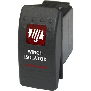 AISLADOR DE CABRESTANTE 550R Interruptor basculante 12V ON-OFF rojo ATV UTV 4x4 - Imagen 1 de 1