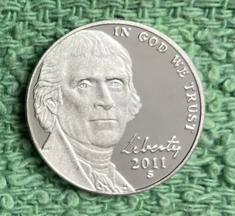 2011-S  **PROOF**  JEFFERSON NICKEL - NICE COIN - L@@K AT PICTURES!!!!! Cover